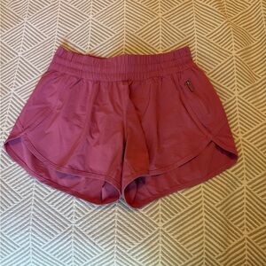 Lululemon pink shorts